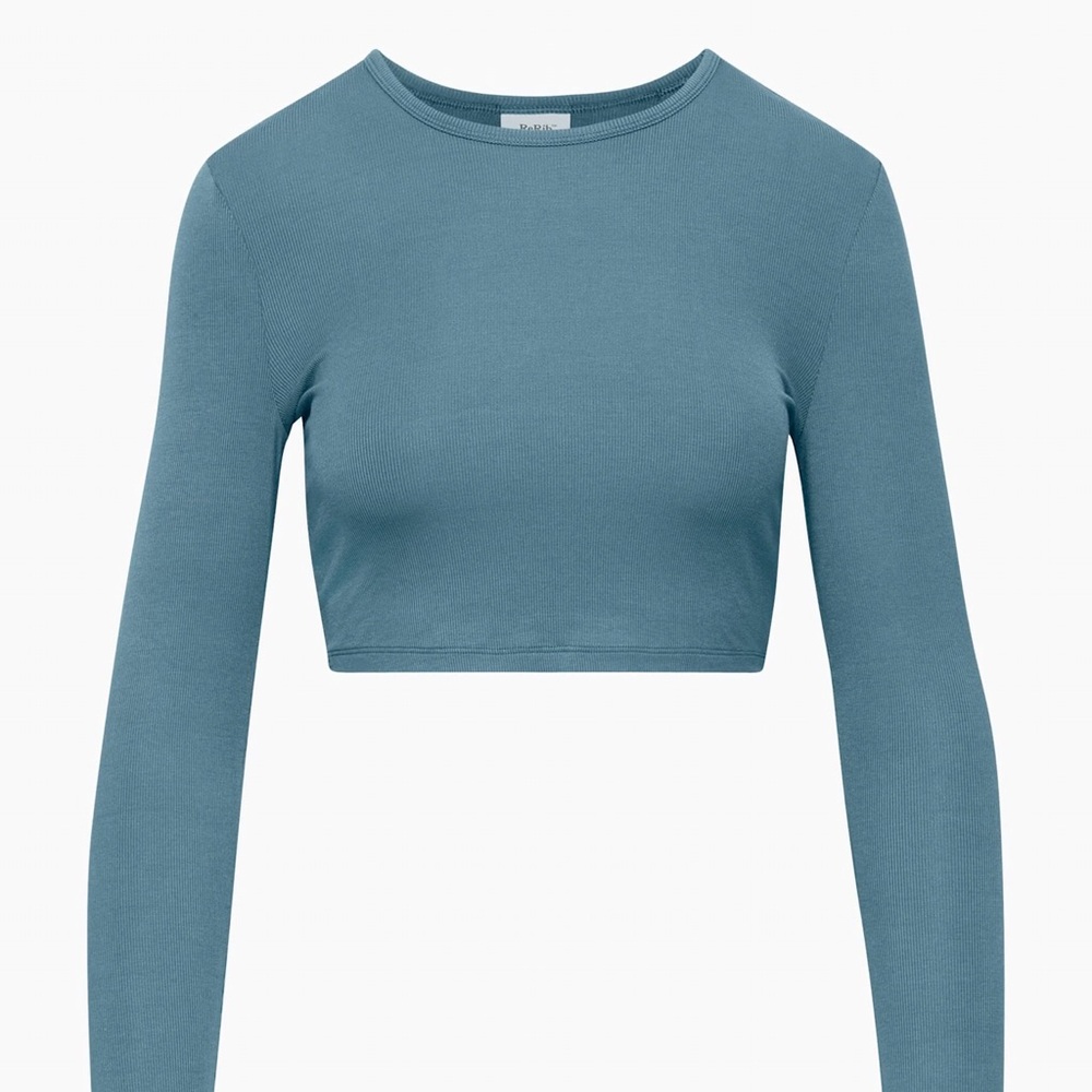 Aritzia Sunday Best Bliss Cropped Longsleeve